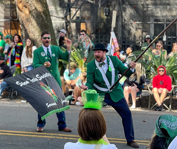 Irish enthusiasm.