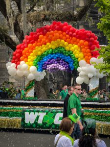 The Saint Patricks Day Parade in Savannah
