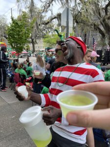St. Patrick's Day Parade in Savannah, Georgia