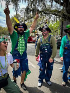 St. Patrick's Day Parade in Savannah Georgia