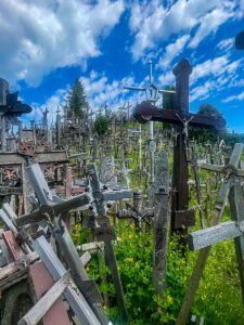 Hill of Crosses in Lithuania