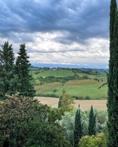 View from Castello di Montefugoni
