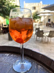 Aperol Spritz in Mdina