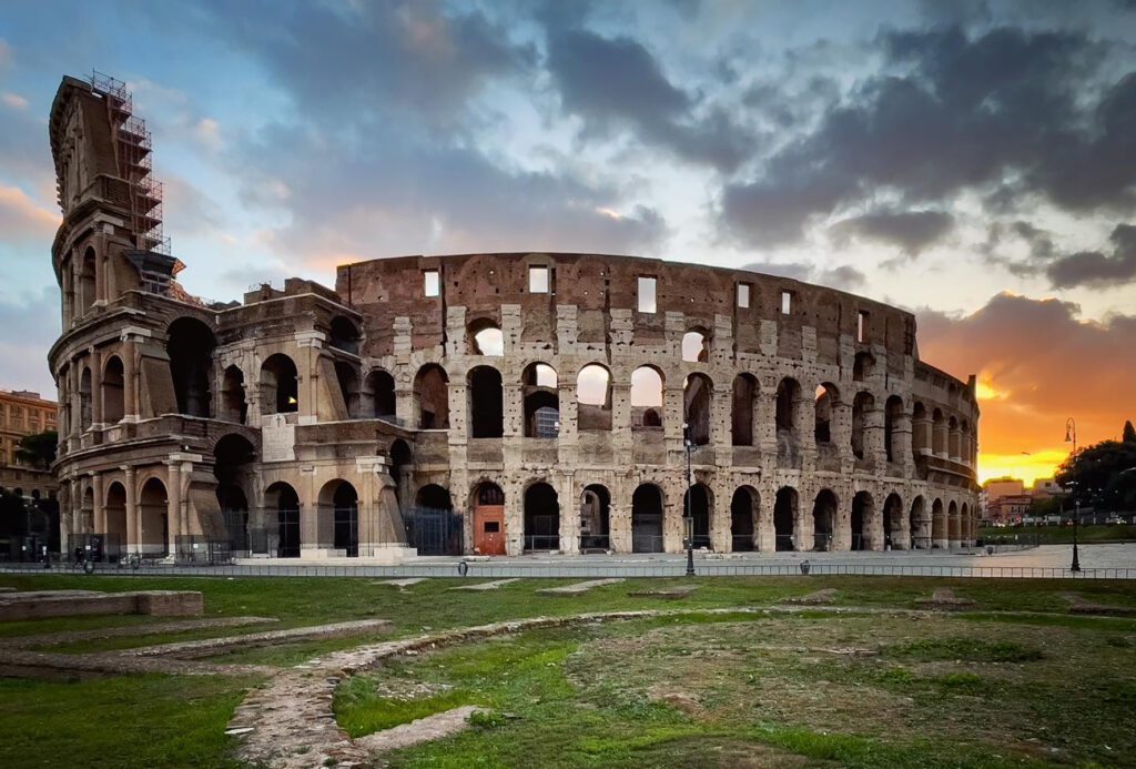 Sunrise at the Colosseum
