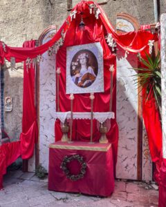 A street shrine in Palermo