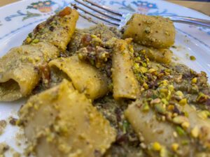 Pistacchio Pasta in Sicily