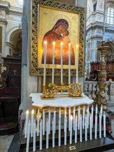 Inside Catania Duomo
