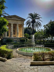 Lower Barrakka Gardens in Valletta