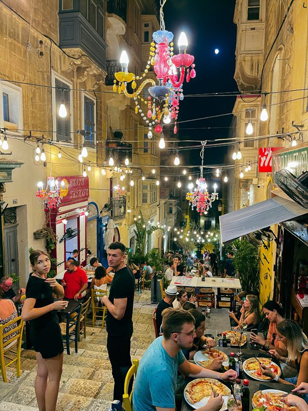 Night in Valletta