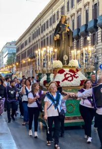 Festival parade in Palermo
