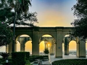 Upper Barrakka Gardens in Valletta