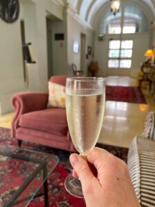 Prosecco at Xara Palace in Mdina
