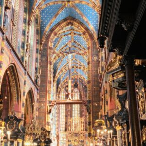 The Church of the Assumption of the Blessed Virgin Mary in Krakow Poland