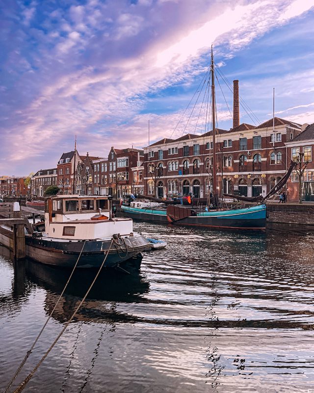 Delfshaven in the Netherlands