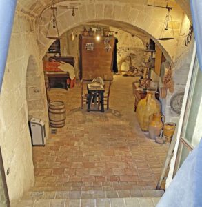 Inside a Sassi in Matera