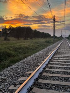 Sunset at Fontana La Pietra near Pisticci