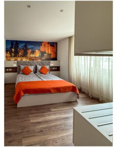 Bedroom in Ljubljana vacation rental