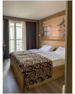 Bedroom at Hotel Piran in Piran