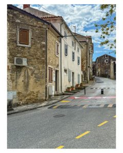 Entrance Road to Motovun