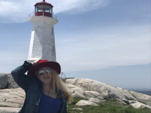 My beauty at Peggy's Cove in Nova Scotia