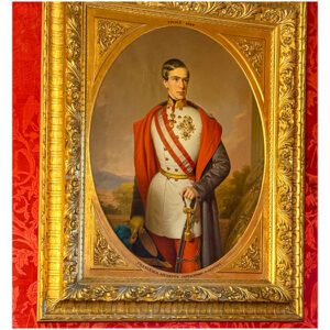 Portrait of Archduke Franz Josef at Castello Miramare