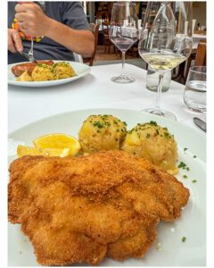 Schnitzel for lunch
