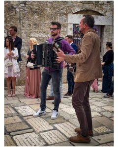 Street Singers in Porec
