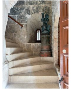 The second set of stairs to St Martins Church