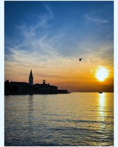 Sunset in Porec