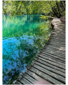 Lakeside at Plitvice National Park