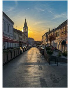 Sunset in Porec