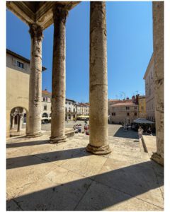 Temple of Augustus in Pula