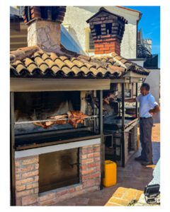 Roadside grill near Porec