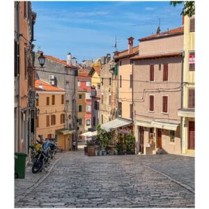 The streets of Rovinj