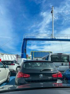 Ferry to Villa San Giacomo