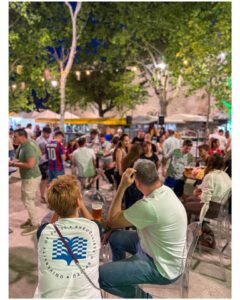 Night market in Split