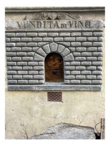 Wine Window in Florence