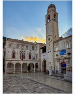 Sponza Palace and Bell Tower