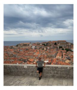 Ron on the Dubrovnik walls