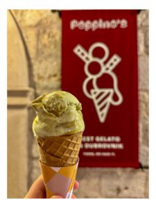 Pistachio Gelato from Peppino Gelato Factory